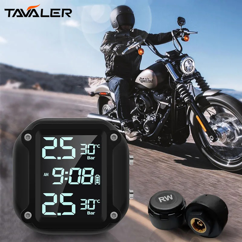 M5 TPMS motorfiets bandenspann - Tire Pressure Monitor recensie en prijs