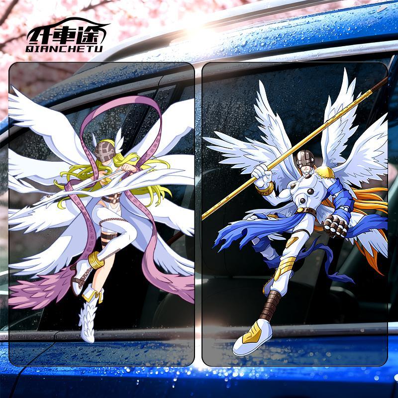Digimon autosticker leuke mode - Car Accessories Japan recensie en prijs