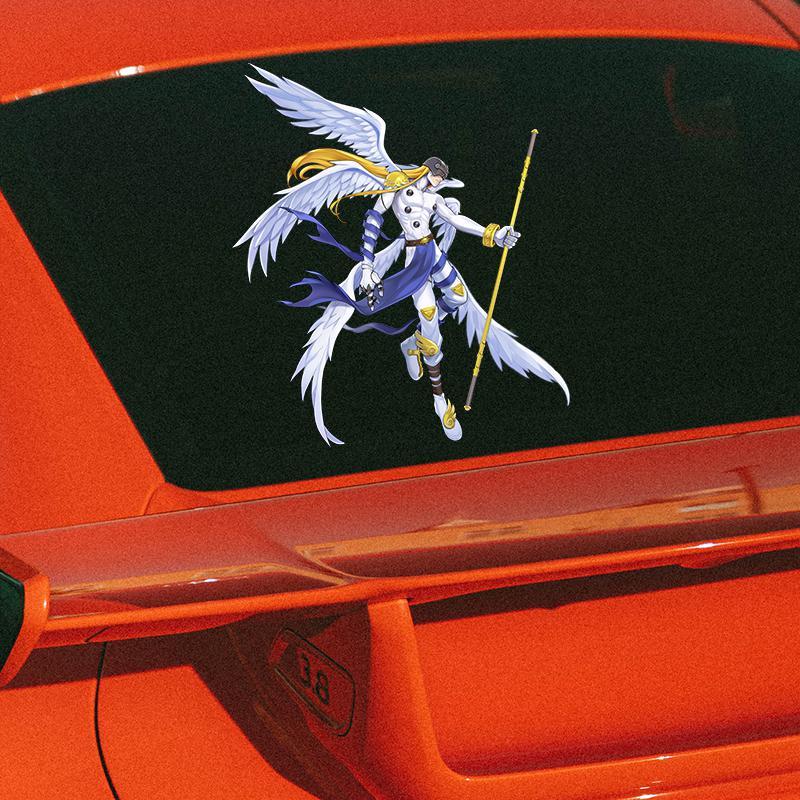 Digimon autosticker leuke mode - Car Accessories Japan recensie en prijs